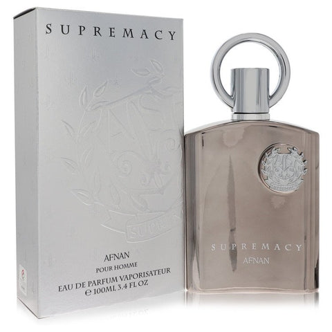 Supremacy Silver Eau De Parfum Spray By Afnan 3.4 oz Eau De Parfum Spray Eau De Parfum Spray for men product image