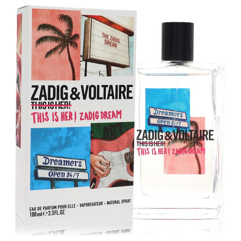 This Is Her! Zadig Dream Eau De Parfum Spray By Zadig & Voltaire 3.4 oz Eau De Parfum Spray Eau De Parfum Spray for women product image