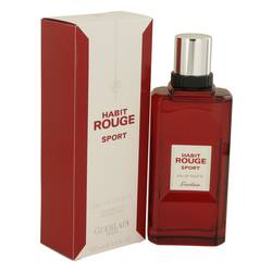 Habit Rouge Sport Eau De Toilette Spray By Guerlain