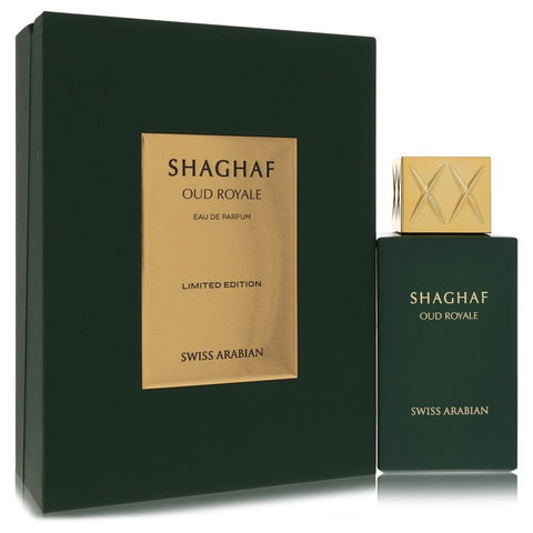 Swiss Arabian Shaghaf Oud Royale Eau De Parfum Spray (Unisex) Limited Edition By Swiss Arabian 2.5 oz Eau De Parfum Spray Eau De Parfum Spray (Unisex) Limited Edition unisex...