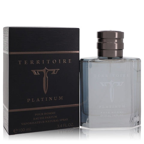 Territoire Platinum Eau De Parfum Spray By Yzy Perfume 3.4 oz Eau De Parfum Spray Eau De Parfum Spray for men product image