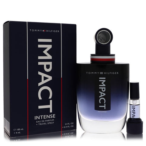 Tommy Hilfiger Impact Intense Eau De Parfum Spray + 0.14 Travel Spray By Tommy Hilfiger 3.4 oz Eau De Parfum Spray + 0.14 Travel Spray Eau De Parfum Spray + 0.14 Travel Spray...