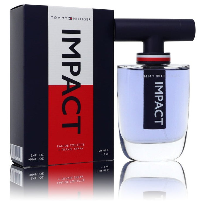 Tommy Hilfiger Impact Gift Set By Tommy Hilfiger 3.4 oz Eau De Toilette Spray + .14 oz Travel EDT Spray Gift Set - 3.4 Oz Eau De Toilette Spray + .14 Oz Travel EDT Spray for...