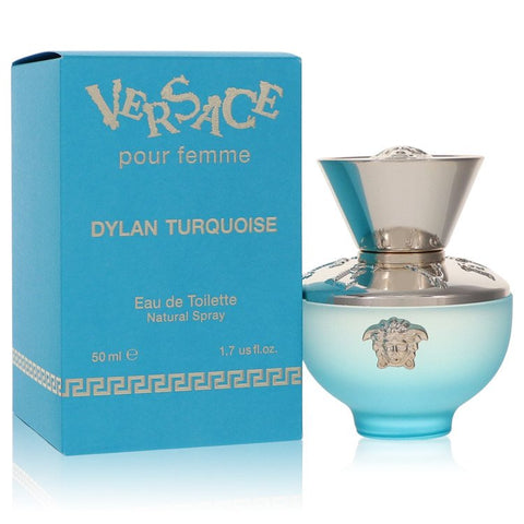 Versace Pour Femme Dylan Turquoise Eau De Toilette Spray By Versace 1.7 oz Eau De Toilette Spray Eau De Toilette Spray for women product image