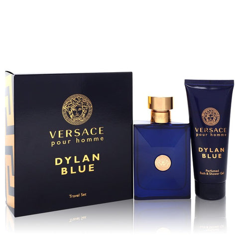 Versace Pour Homme Dylan Blue Gift Set By Versace 3.4 oz Eau de Toilette Spray + 3.4 oz Shower Gel Gift Set - 3.4 Oz Eau De Toilette Spray + 3.4 Oz Shower Gel for men product image