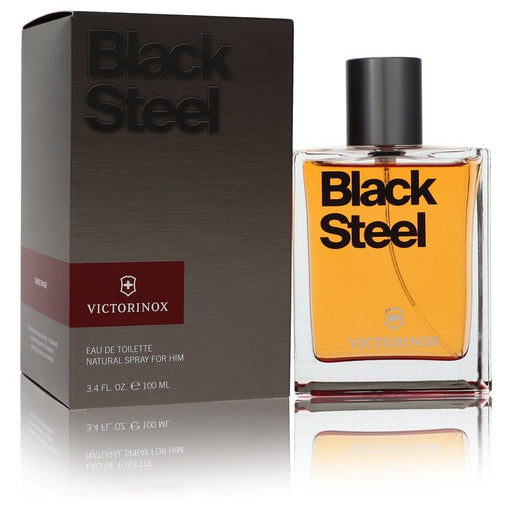 Victorinox Black Steel Eau De Toilette Spray By Victorinox 3.4 oz Eau De Toilette Spray Eau De Toilette Spray for men product image