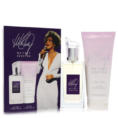 Whitney Houston Gift Set By Whitney Houston 3.4 oz Eau De Parfum Spray + 6 oz Body Lotion Gift Set - 3.4 Oz Eau De Parfum Spray + 6 Oz Body Lotion for women product image