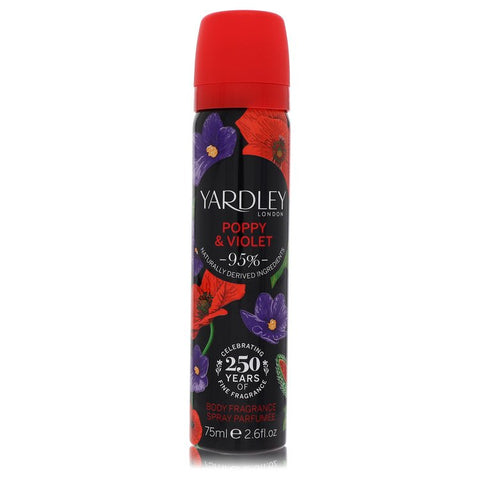 Yardley Poppy & Violet Body Fragrance Spray By Yardley London 2.6 oz Body Fragrance Spray Body Fragrance Spray for women product image