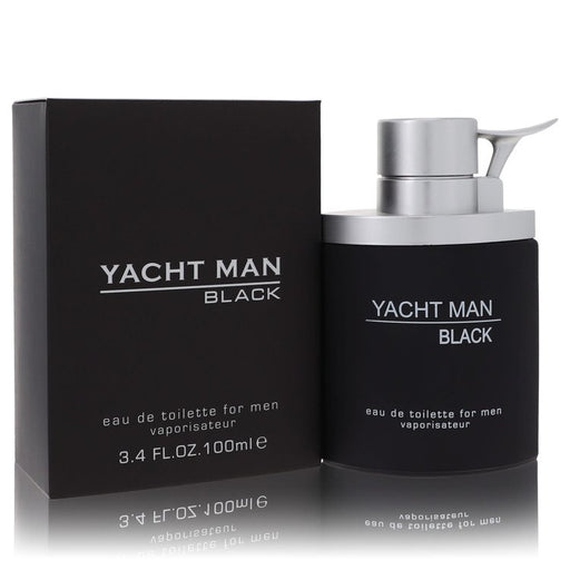 Yacht Man Black Eau De Toilette Spray By Myrurgia 3.4 oz Eau De Toilette Spray Eau De Toilette Spray for men product image