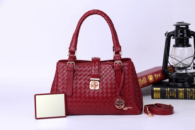 Satchel Bottega®Handmade Soft Lambskin Leather Bag