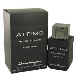 Attimo Black Musk Eau De Toilette Spray By Salvatore Ferragamo