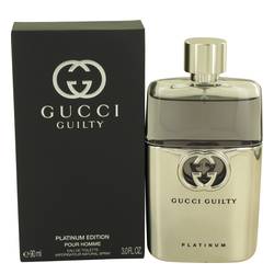 Gucci Guilty Platinum Eau De Toilette Spray By Gucci