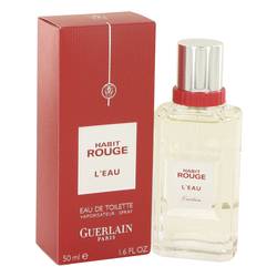 Habit Rouge L'eau Eau De Toilette Spray By Guerlain