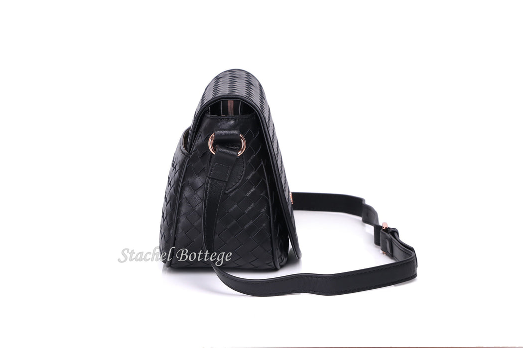 Satchel Bottega® Handmade Soft Lambskin Leather Bag