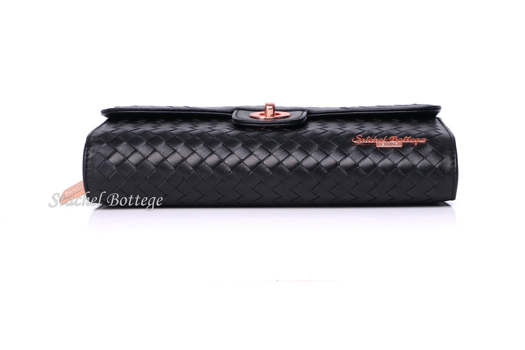 Satchel Bottega®Handmade Soft Lambskin Leather Bag