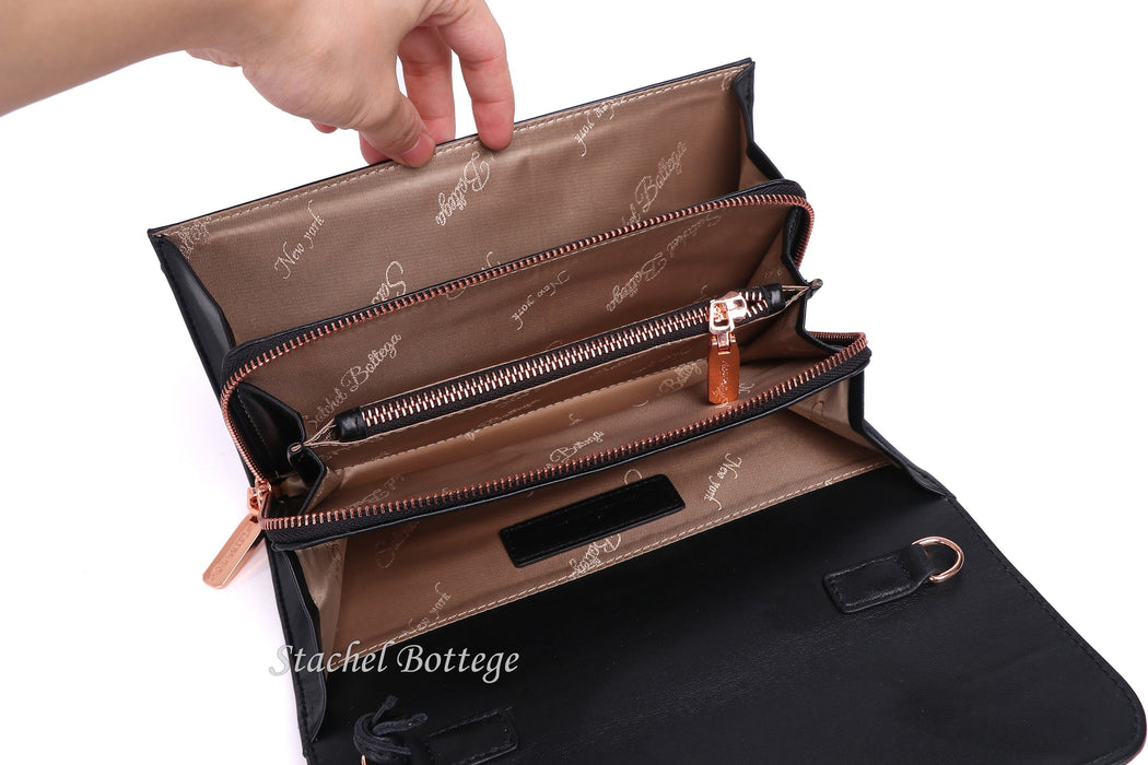 Satchel Bottega®Handmade Soft Lambskin Leather Bag