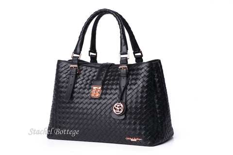 Satchel Bottega®Handmade Soft Lambskin Leather Bag(Small)