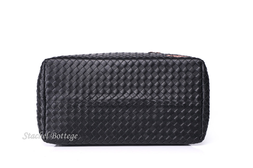 Satchel Bottega® Handmade Soft Lambskin Leather Bag(Large)